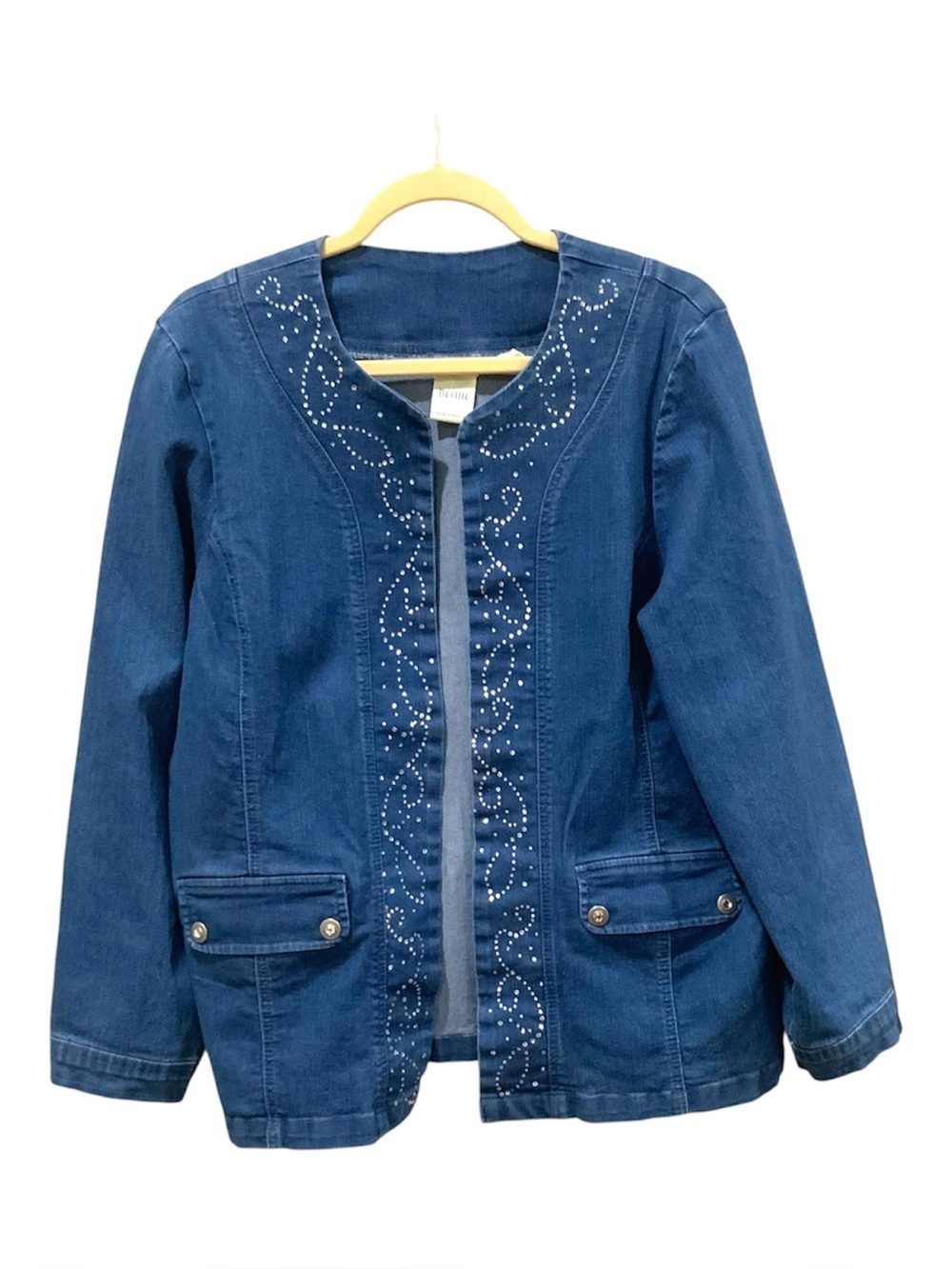 Rhinestone Denim Jacket